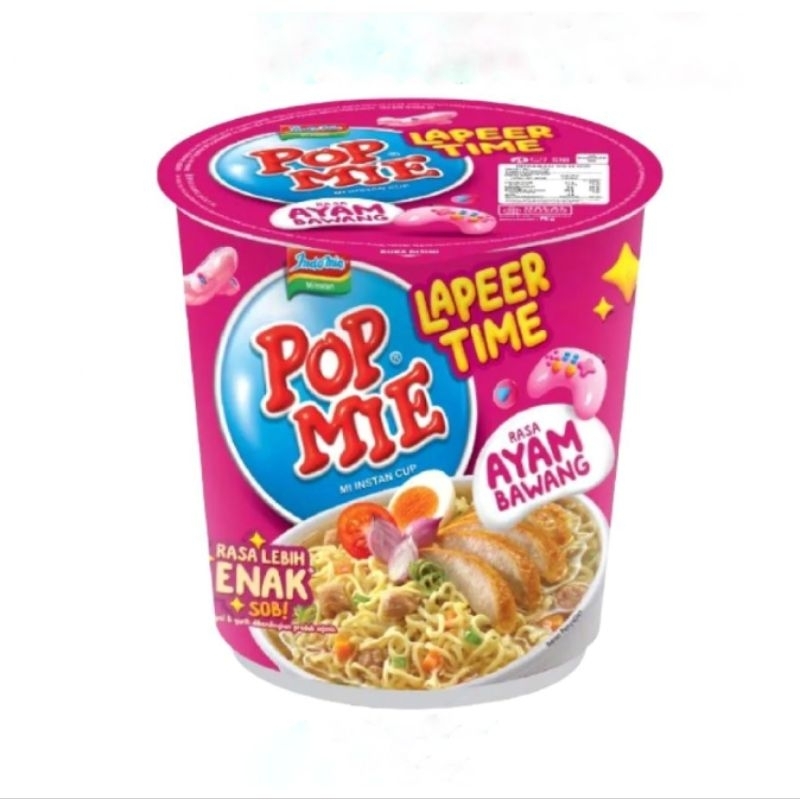 

Pop Mie Ayam Bawang Lapeer Time 75gr