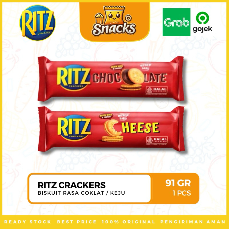 

Lav.Snacks︱Ritz Biskuit Chocolate / Cheese 91GR - 1 PACK