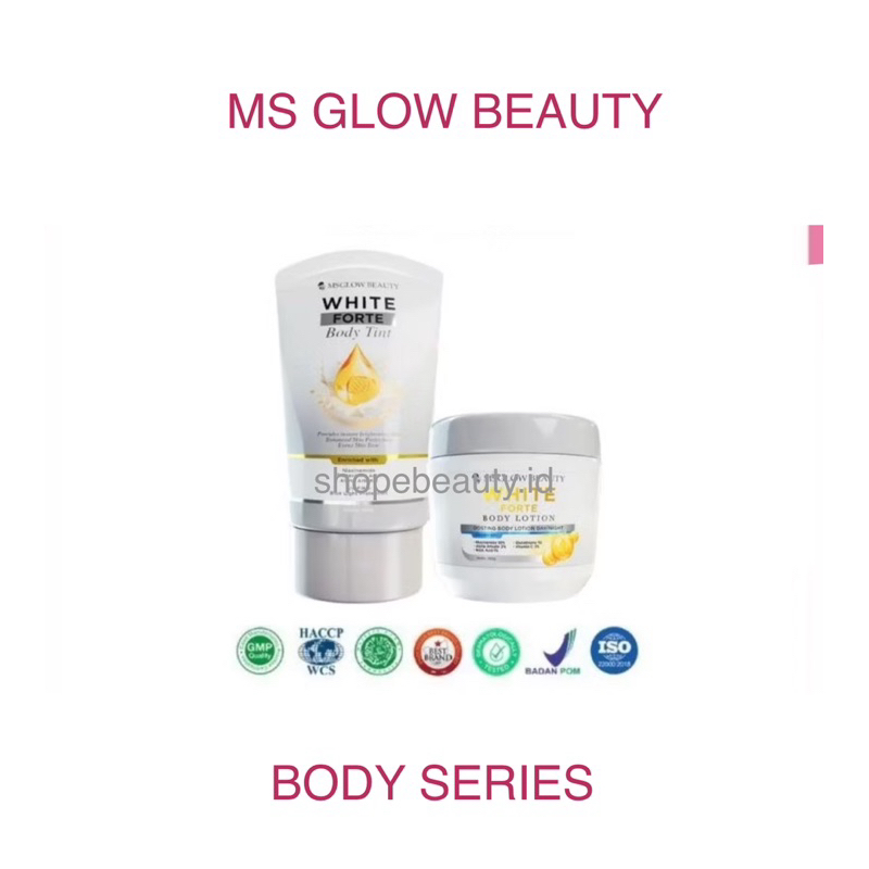 Ms Glow Dosting White forte body lotion / White Forte Body Tint