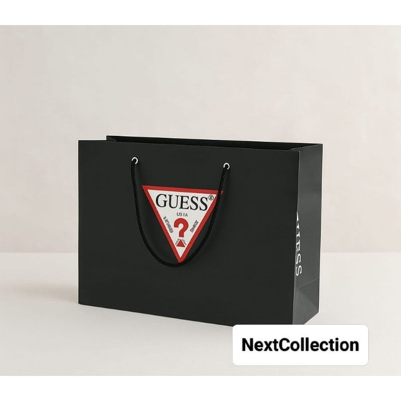 

paper bag Guess Hitam