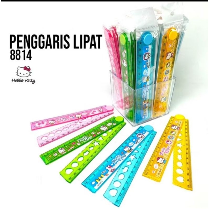 

Penggaris Lucu/Penggaris Lipat Karakter Anak Lucu/Penggaris Siku