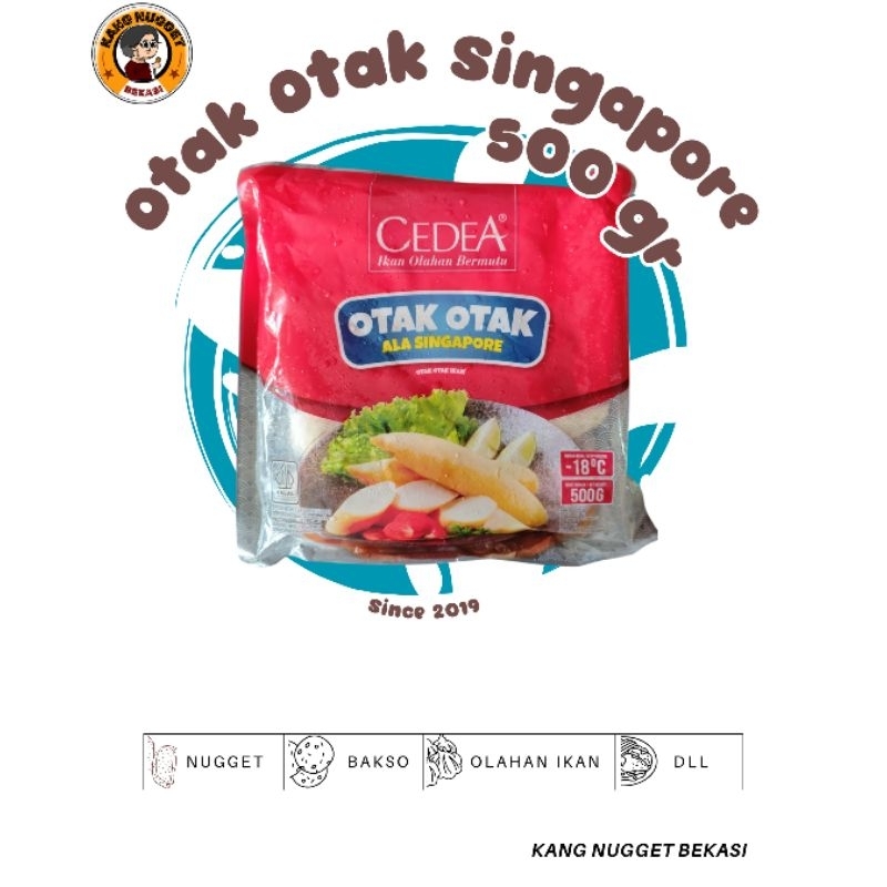

OTAK OTAK SINGAPORE, EKOR UDANG, BENTUK IKAN, SOMAY IKAN/UDANG