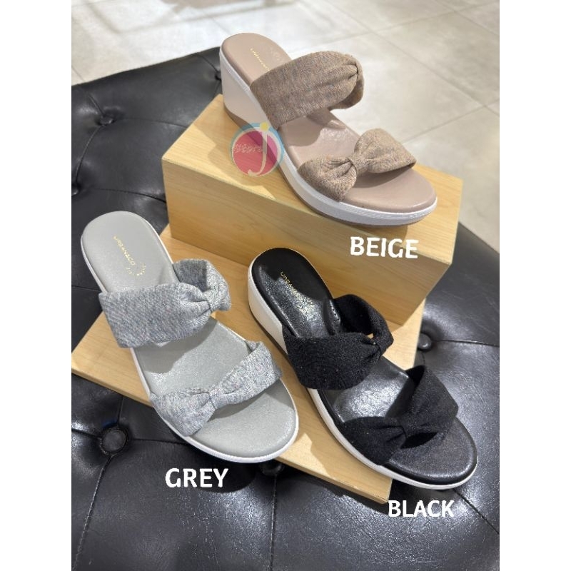 Sandal Wedges Wanita Empuk Urban&co Deasy