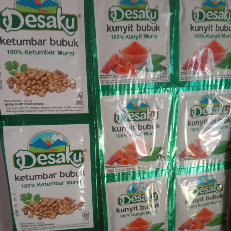 

Ketumbar Bubuk/Kunyit Bubuk Desaku