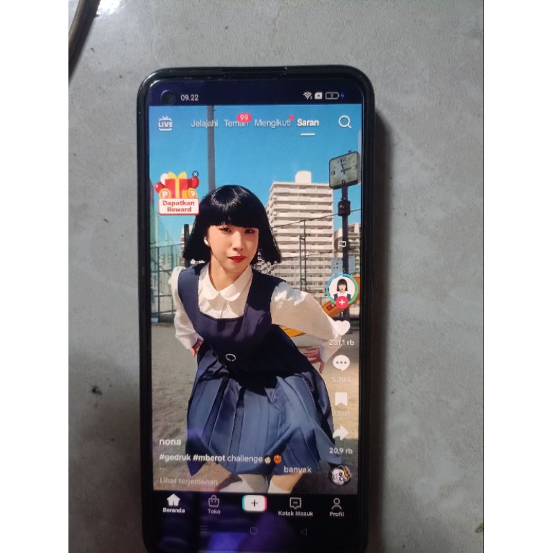Lcd Realme 9pro+ ori copotan btre