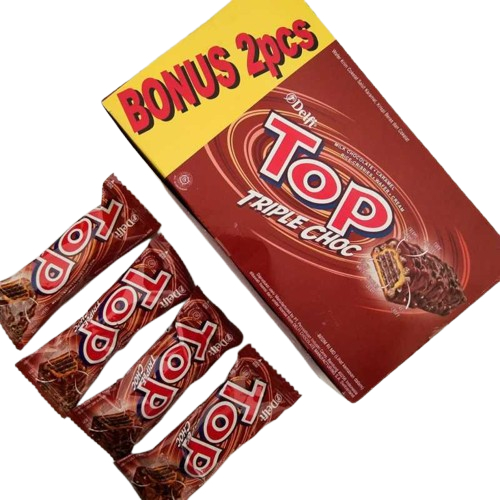 

Top Wafer Coklat Box isi 24 pcs