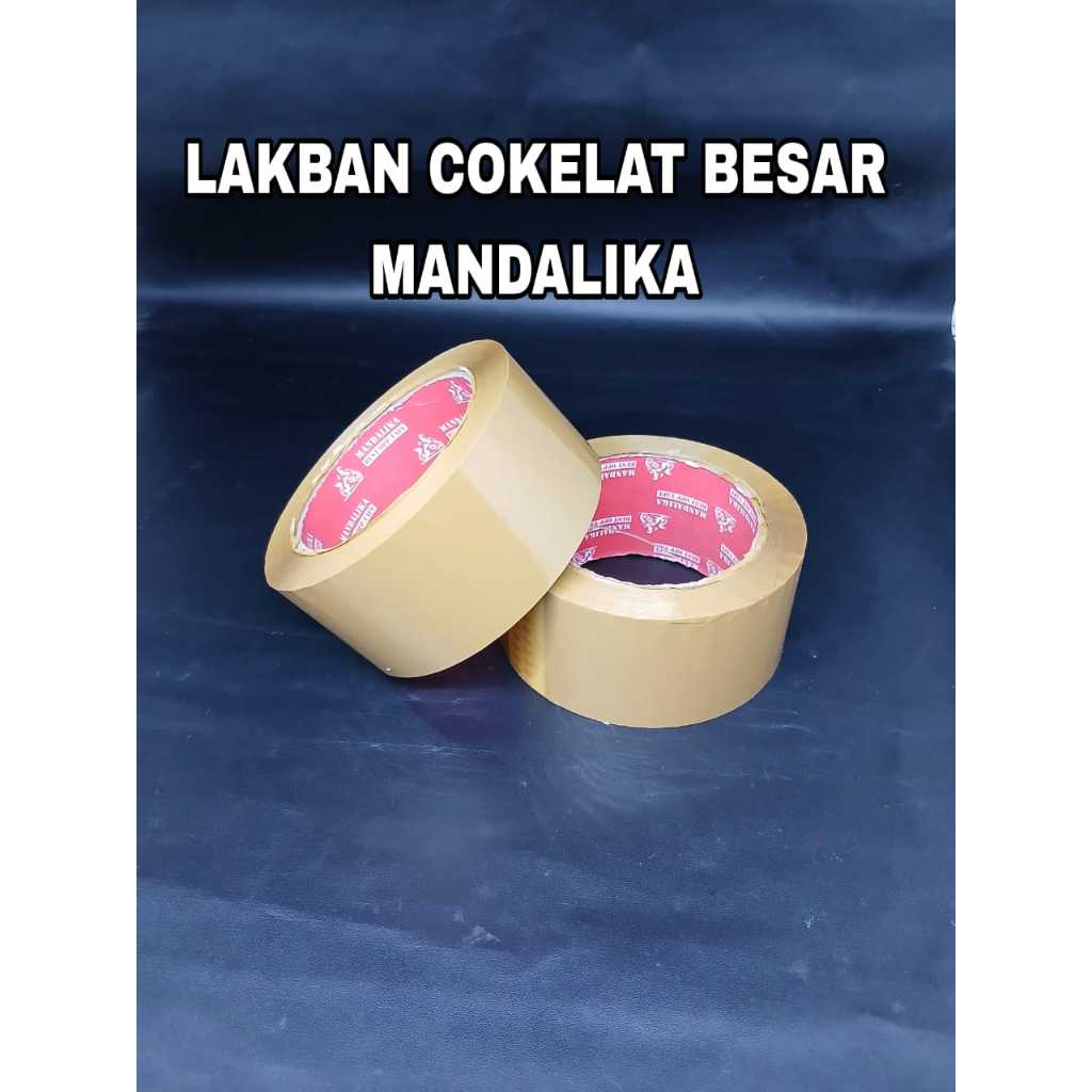 

Lakban Cokelat Besar Mandalika