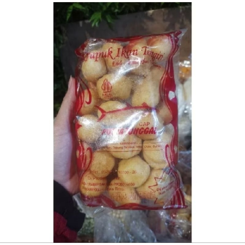 

Kerupuk Ikan Tenggiri - Cemilan enak - Snack Murah