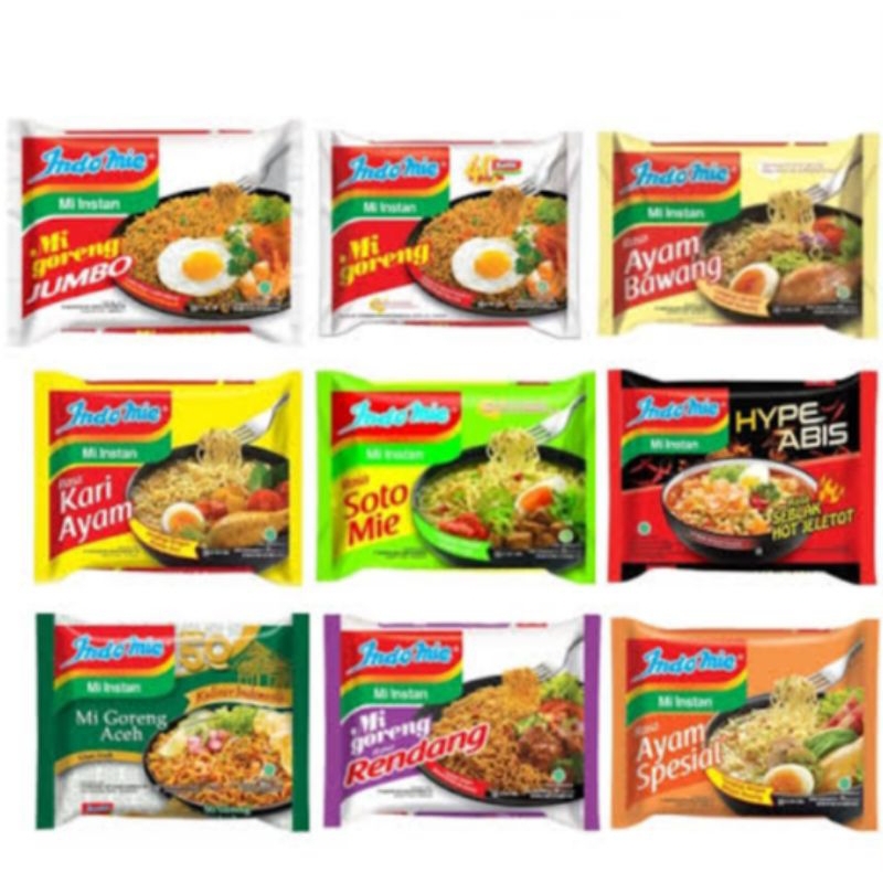 

mie instan Indomie jumbo