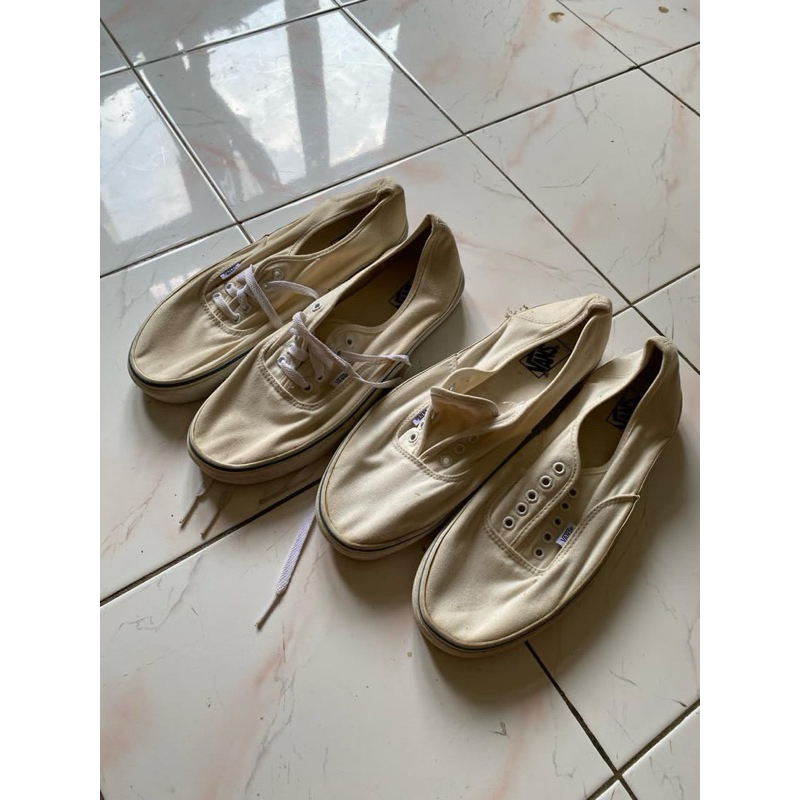 vans era white size 46i