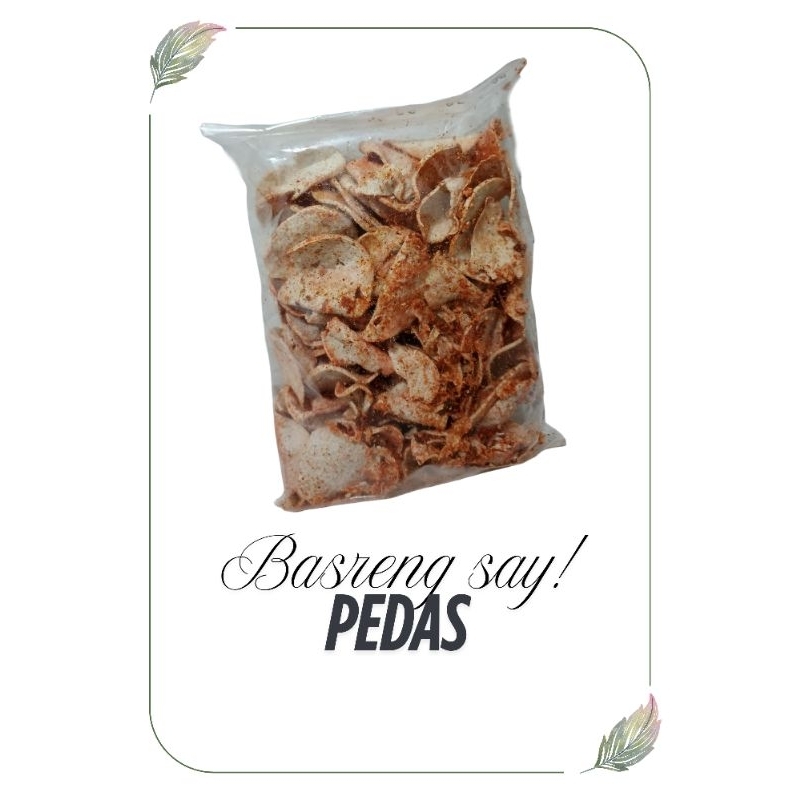 

Basreng say! Basreng bawang goreng rasa pedas