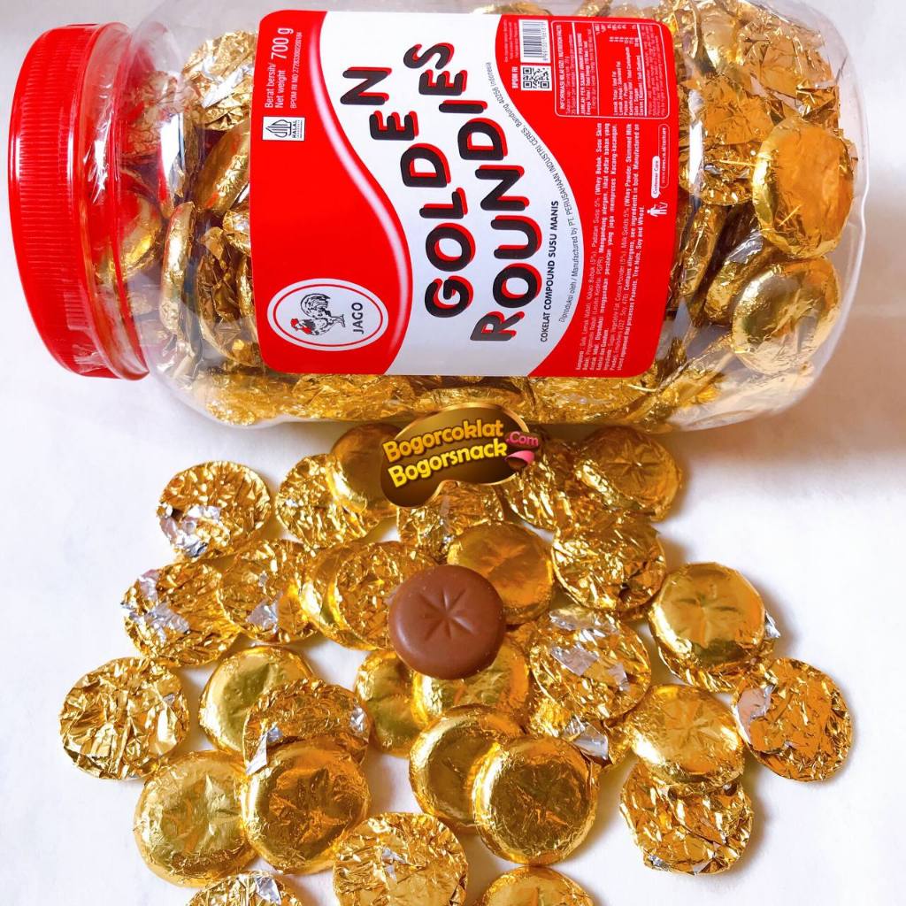 

Coklat Coin Golden Roundies 700gr