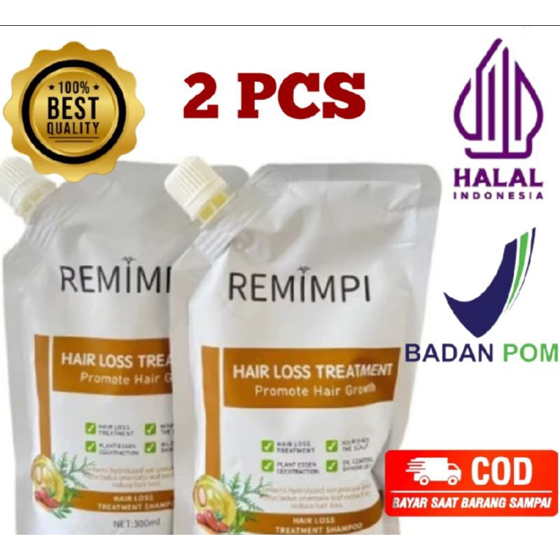 Shampoo Anti Rontok REMIMPI shampoo no Fall NO DENDRUFF