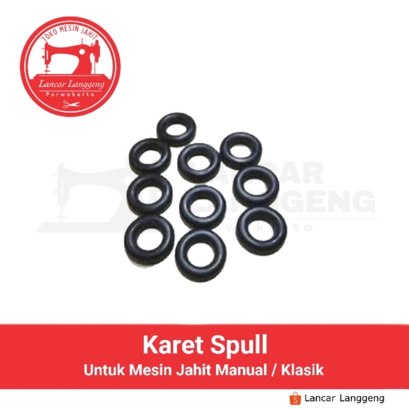 Karet Spull / Liringan Untuk Mesin Jahit Manual / Klasik