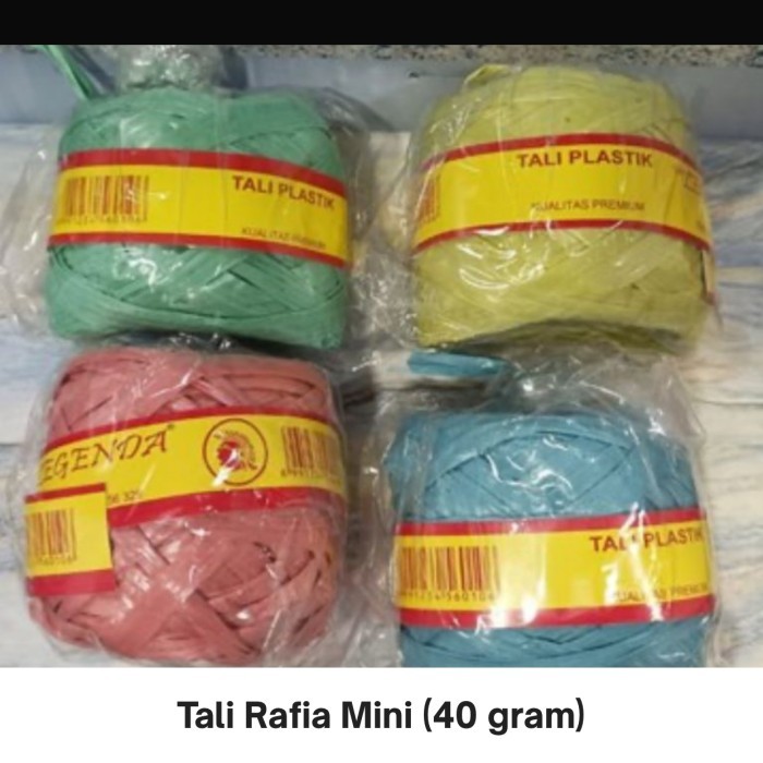 

Tali Rafia Mini Warna-Warni / Tali Rafia Kecil / Tali Rafia Murah