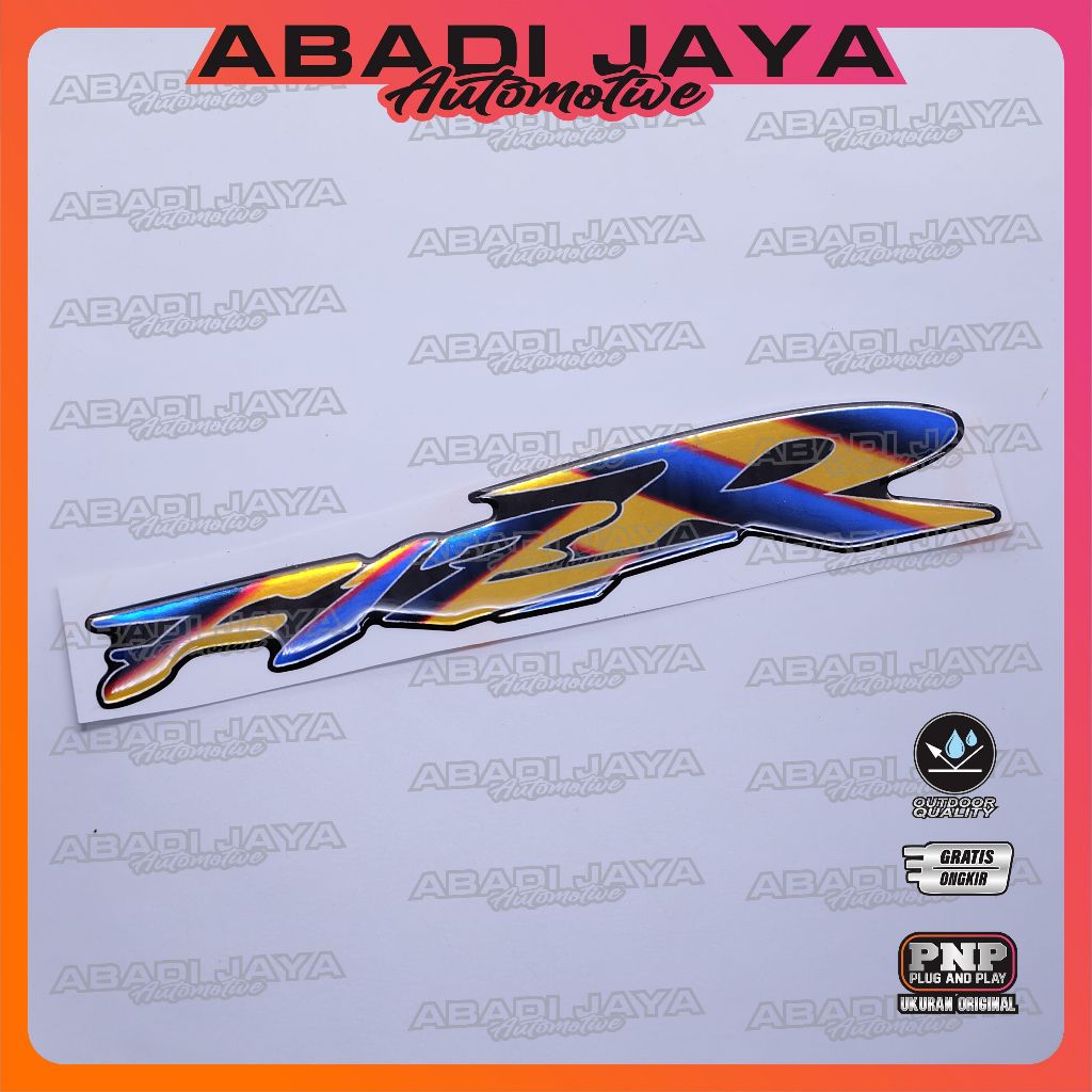 Emblem Yamaha F1ZR / Emblem Timbul Yamaha F1ZR / Emblem Titanium F1ZR / Emblem Yamaha Fizr / Stiker 