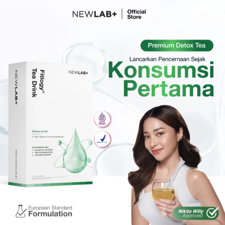 

Newlab tea teh isi 28 tea bag Newlab + New Labb drink teh minuman green tea greentea fitlogy NEWLAB