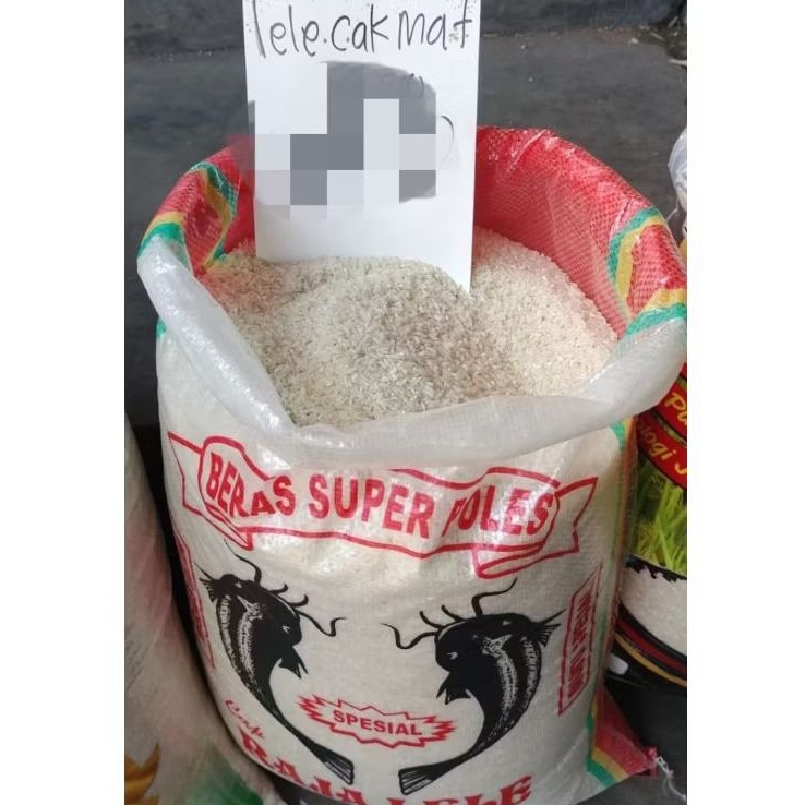 

Beras SUPER 25Kg Lele Cak Mat