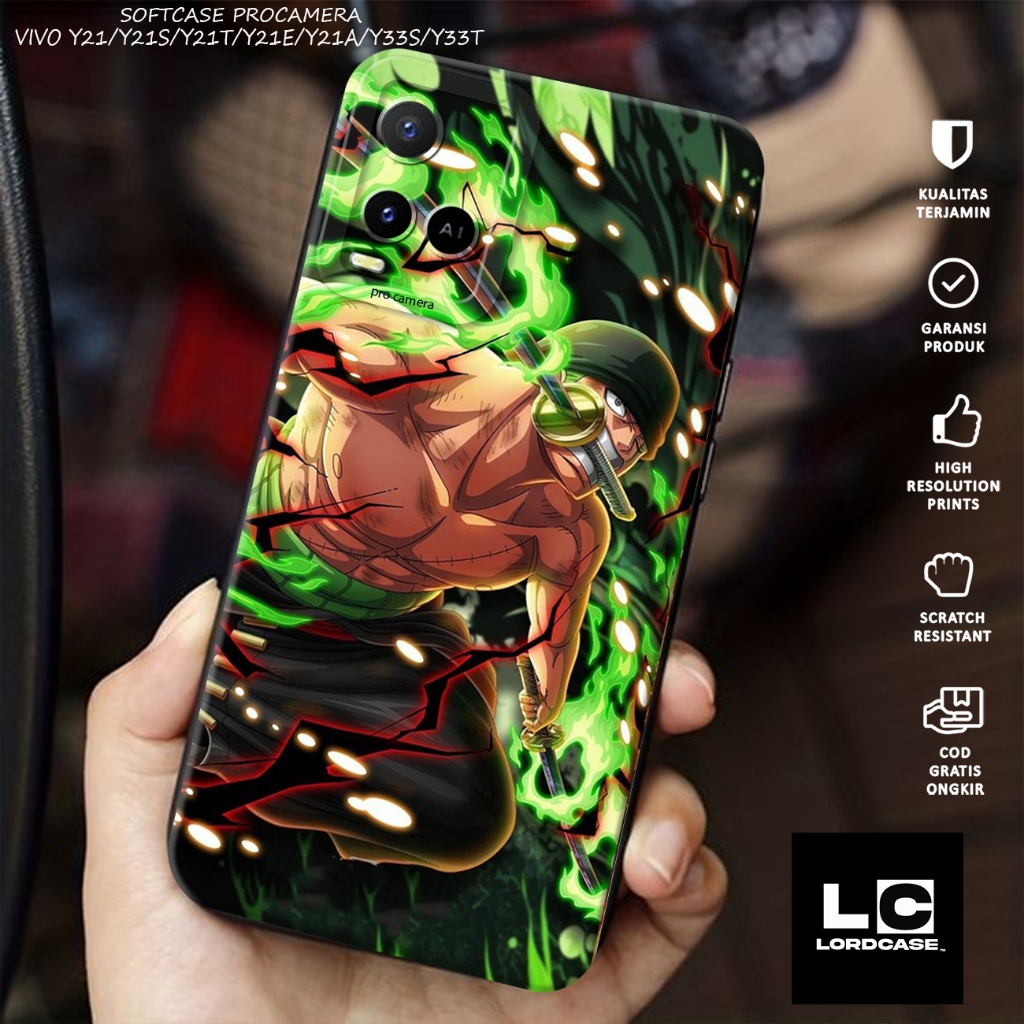 Case compatible for VIVO Y21S Y21A Y21E Y21T Y33S Y33T Casing Procamera VIVO Terbaru 2025 { Case ZOR