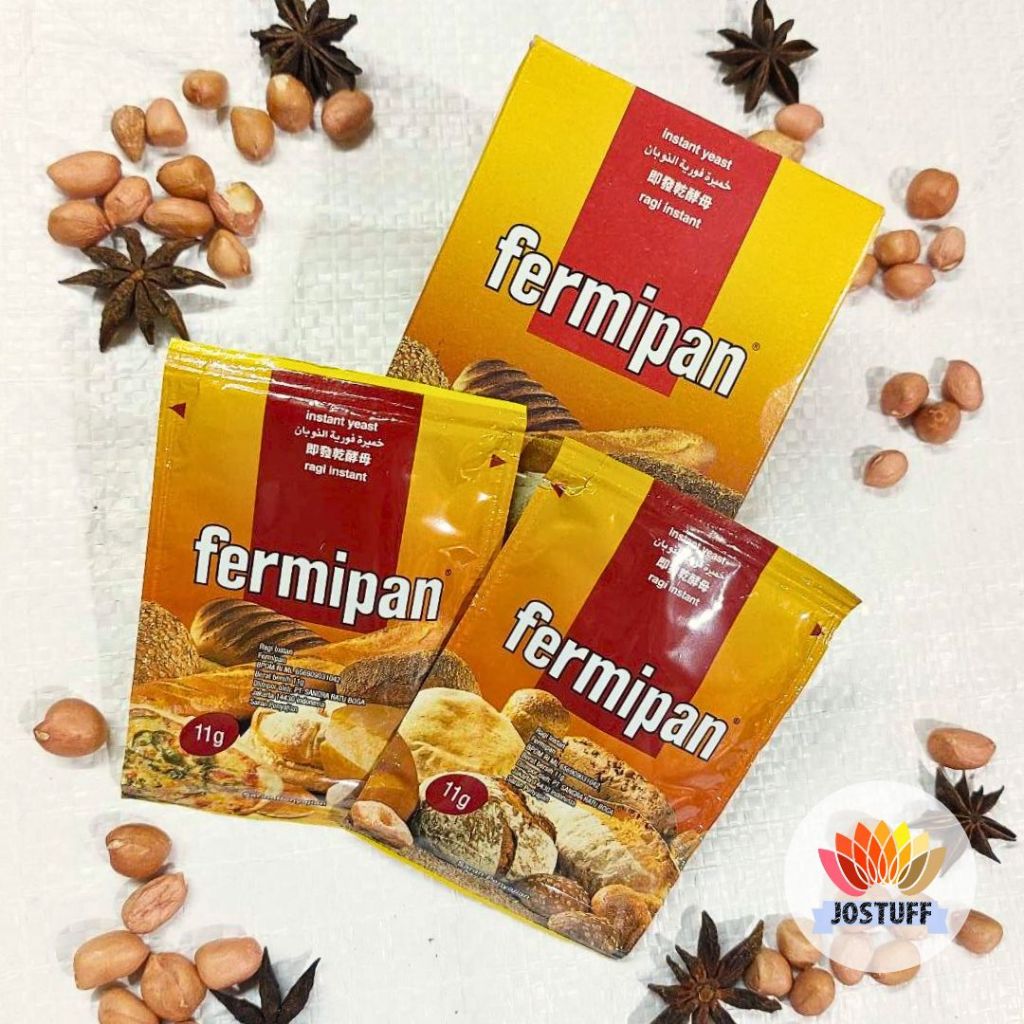 

Fermipan Ragi Instan kering Instan Yeast 1 Pc 11 Gram