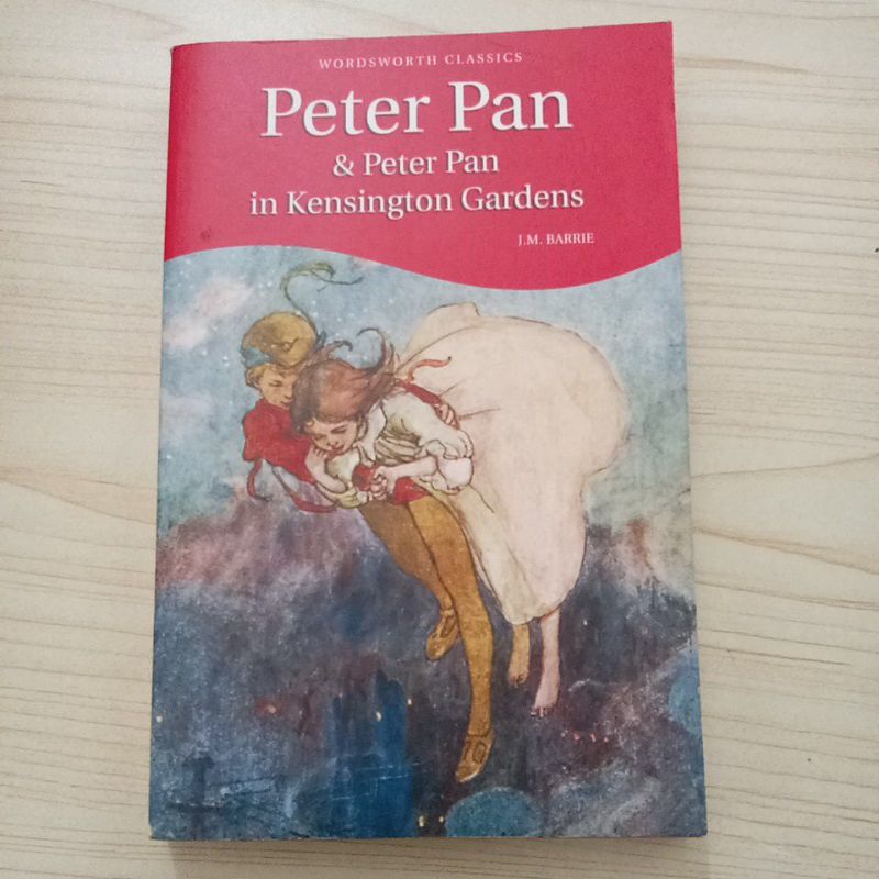 NOVEL PETER PAN AND PETER PAN IN KENSINGTON GARDENS BY J M BARRIE