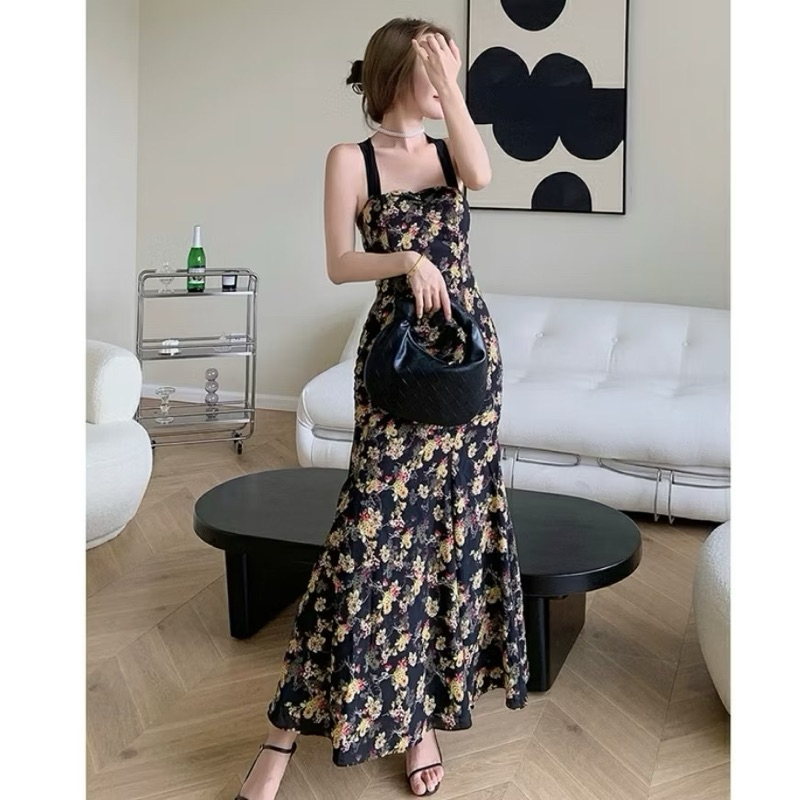 READY DRESS SHAKIRA STRAPPY BACK PREMIUM KOREAN FASHION