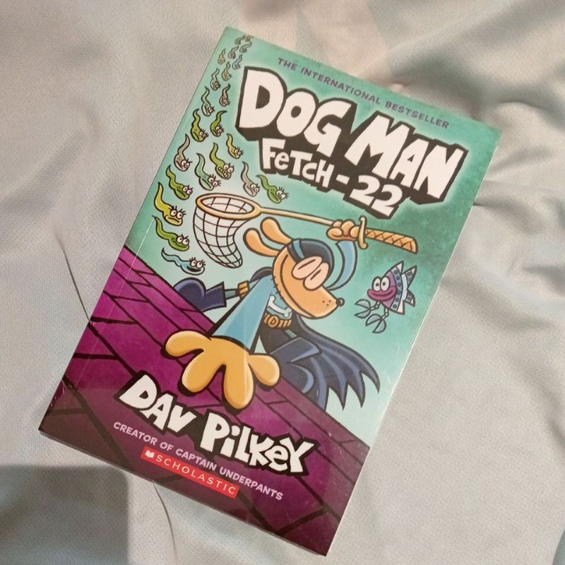DOG MAN #8 : DOG MAN FETCH-22 BY DAVID PILKEY (ENGLISH ORIGINAL)
