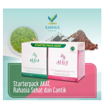 

Original Paket Akat Hemat Alga Kirei + Alga Tea