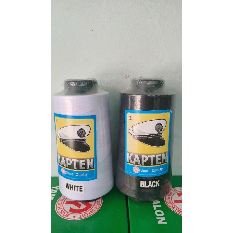 benang jahit 5000 yard.. benang jahit besar merk KAPTEN. benang jahit murah
