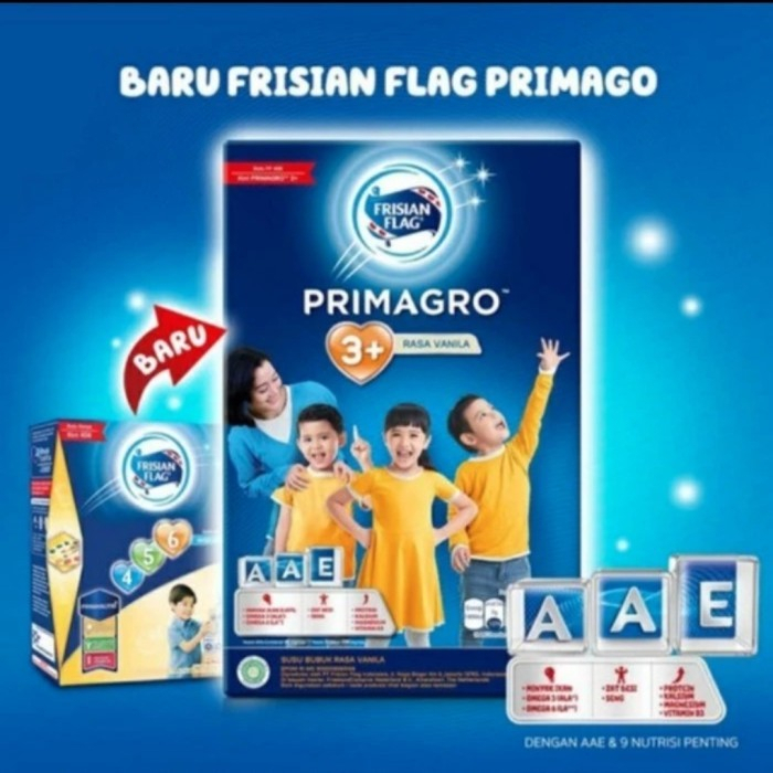 PRIMAGRO 3+ 750 Gr, Cokelat, Madu,  Vanila