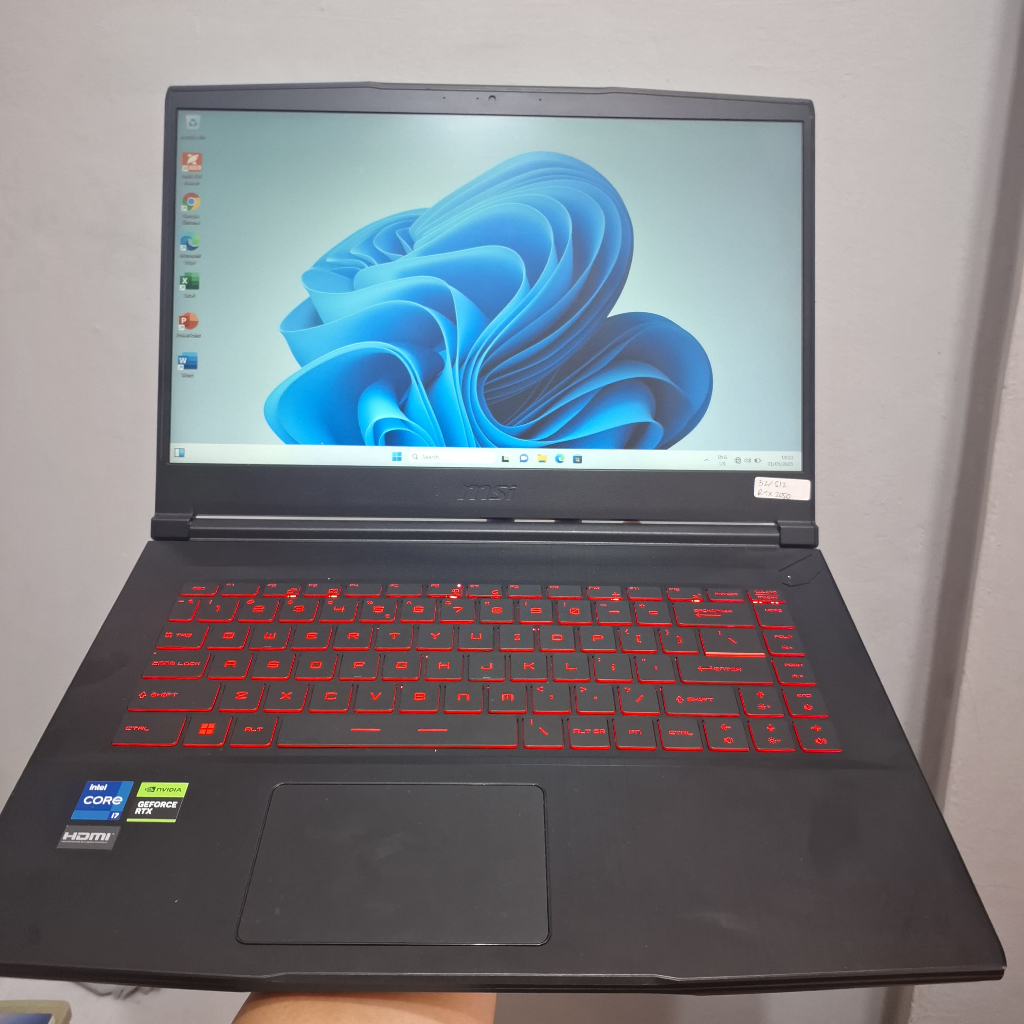Laptop MSI Thin GF63 intel core i7 gen 12