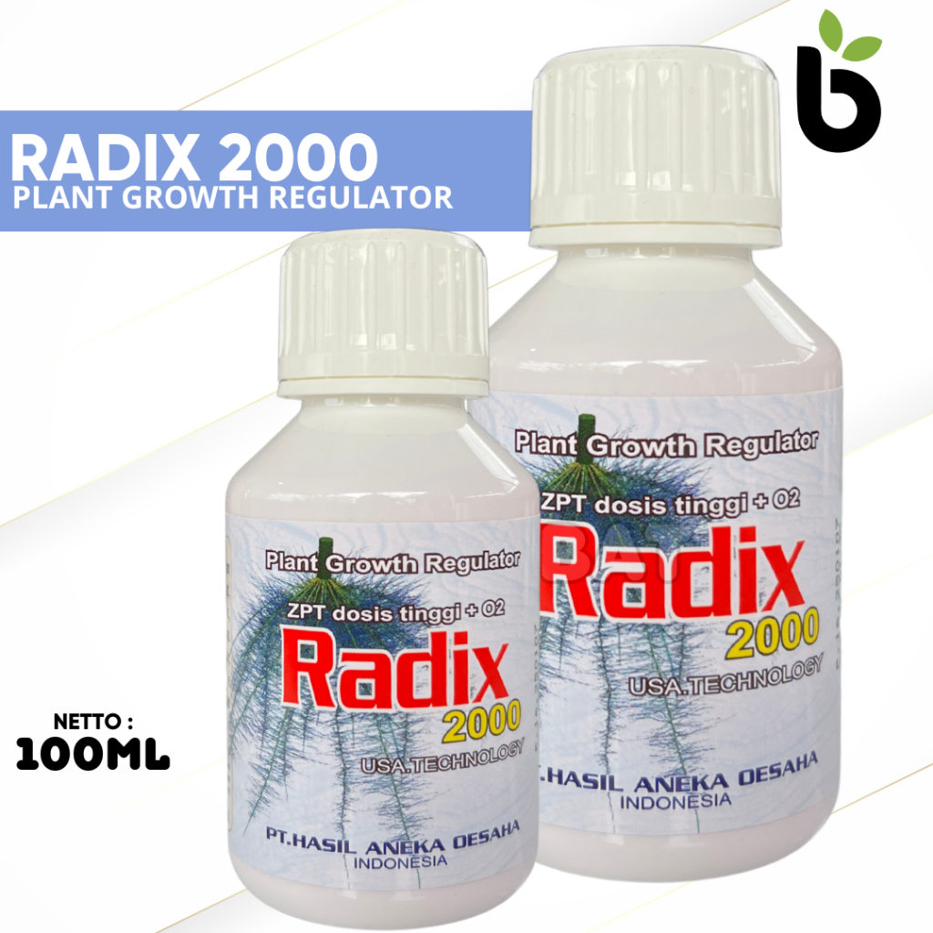 RADIX 2000 PGR 100ml | Perangsang Akar & Tunas Pertumbuhan Cepat