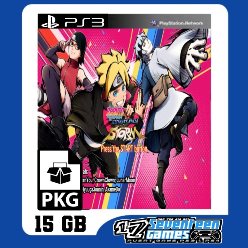 Naruto Storm Mod Boruto Game Ps3 Cfw Hfw Hen Gembox Bitbox