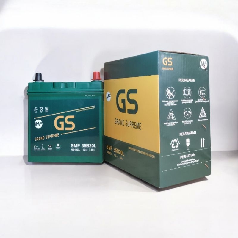 Aki Mobil GS GRAND SUPREME NS40ZL. Agya.Ayla.Sra.Brio.Freed