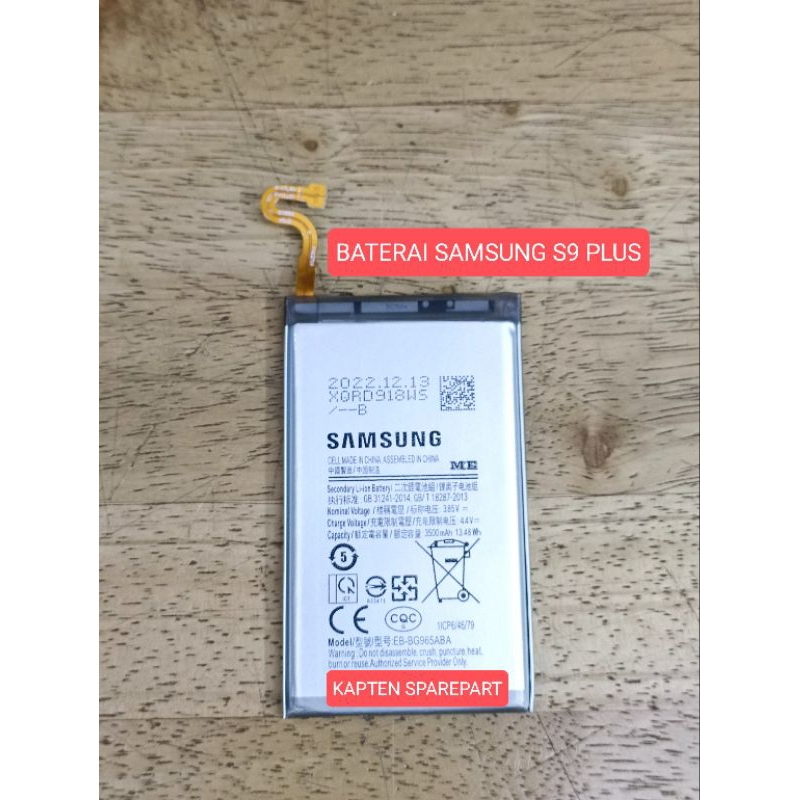 Baterai For Samsung S9 Plus Battery Original