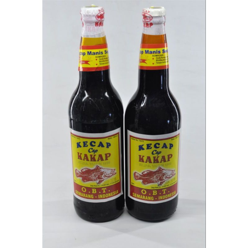 

KECAP CAP KAKAP 600 ml Kecap manis Legendaris khas Semarang