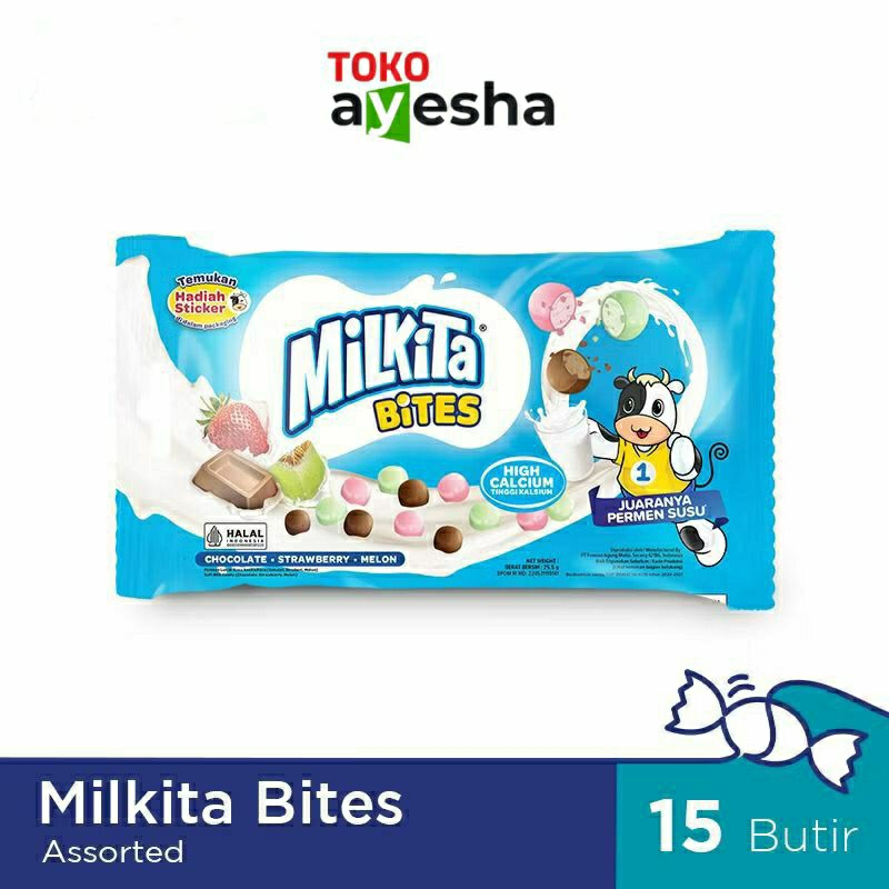 

Milkita Bites Permen Susu 25 gr