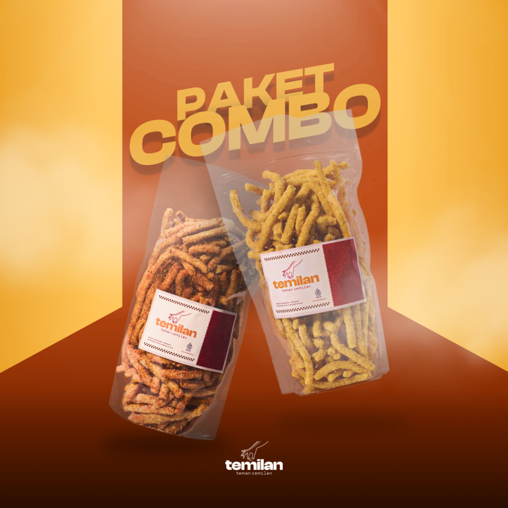 

Temilan - Miestik Snack Kriuk [Combo Bundling 2 pcs]