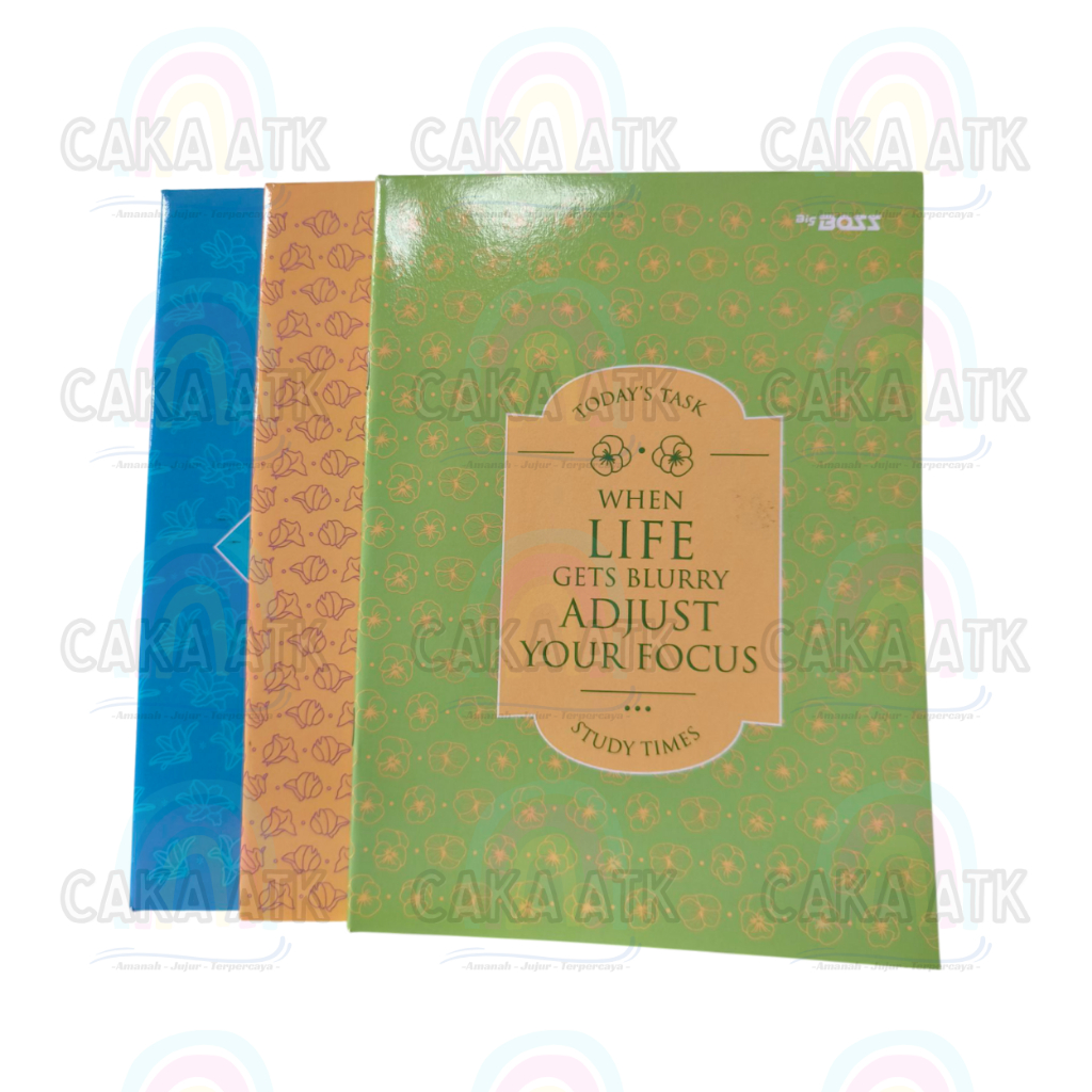 

Buku Tulis BIG BOSS 42 Lembar / Buku Tulis Bigboss Original / School Book / Buku Besar (Ecer)