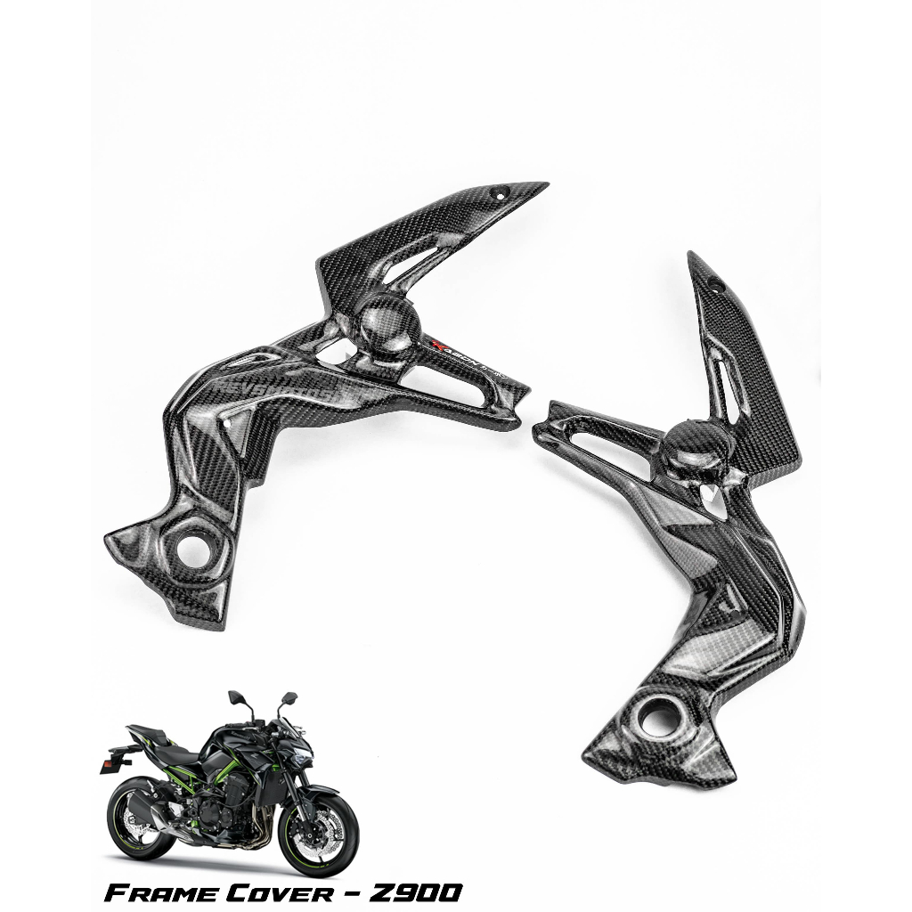 KABON KAWASAKI Z900 2020-2023 CARBON FRAME COVER