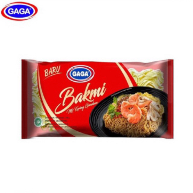 

Mie Bakmi | Mi Bakmie Gaga | Mie Keriting Gandum 200gr