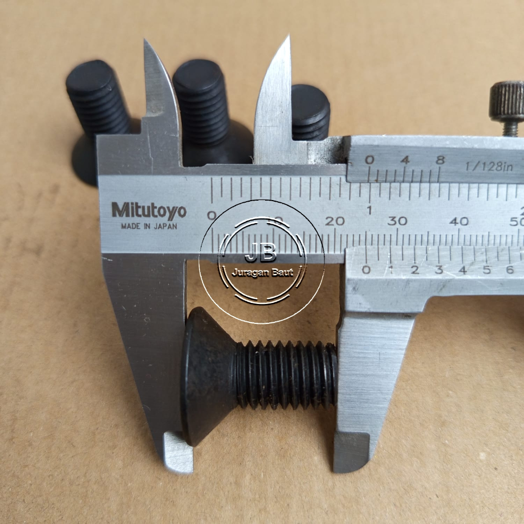 BAUT L BAJA M12X25 VERSENG KUNCI L 8 L8 PANJANG 2,5CM 2,5 CM BAUD M12 X 25 DIAMETER DRAT 12MM KUNCI 