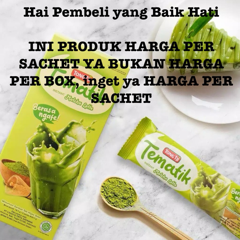 

Tong tji tematik MACHA LATTE SACHET 24,7gr