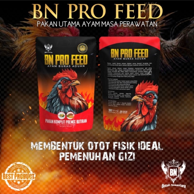 Pakan ayam aduan komplit racikan siap tarung adu BN PRO FEED