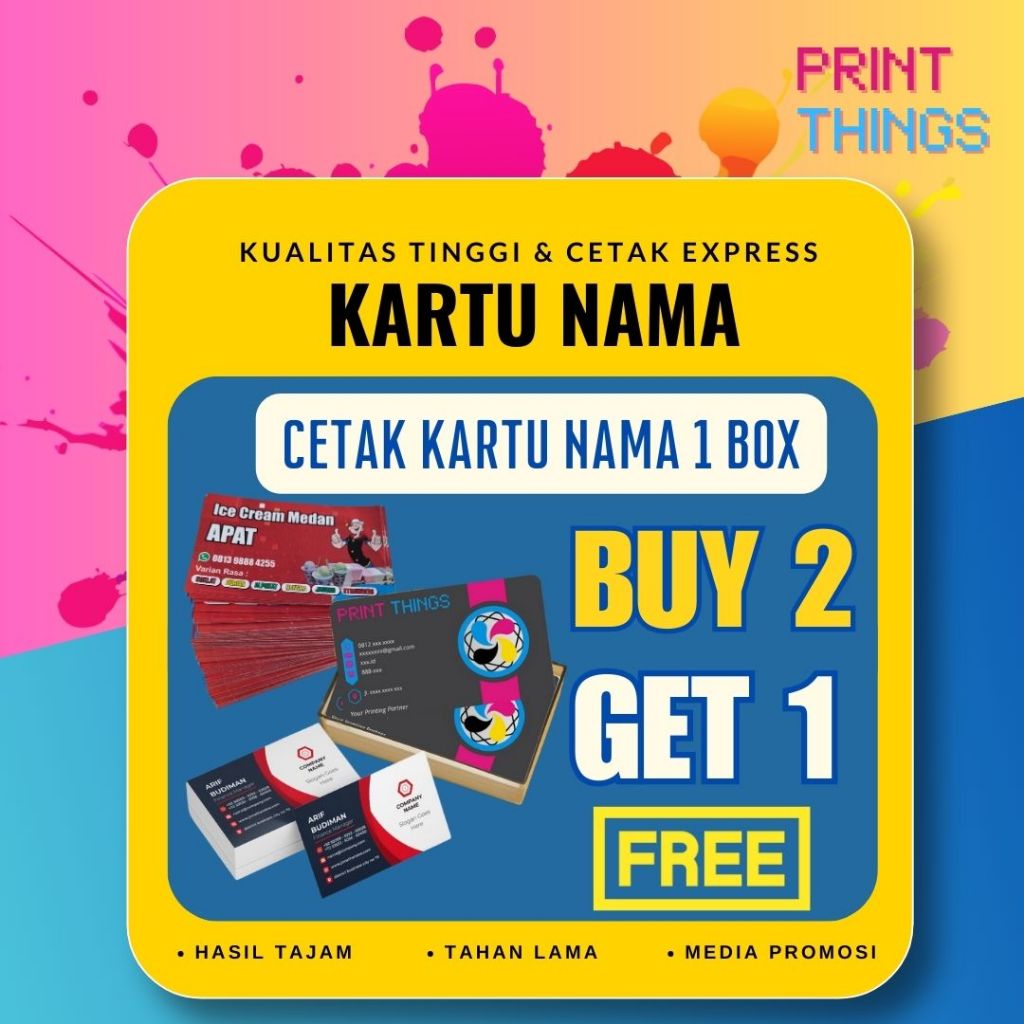 

KARTU NAMA 1 SISI / 2 SISI BAHAN ART CARTON 260 / BLUSWHITE/ LINEN + KOTAK | MURAH | EXPRESS 1 HARI JADI