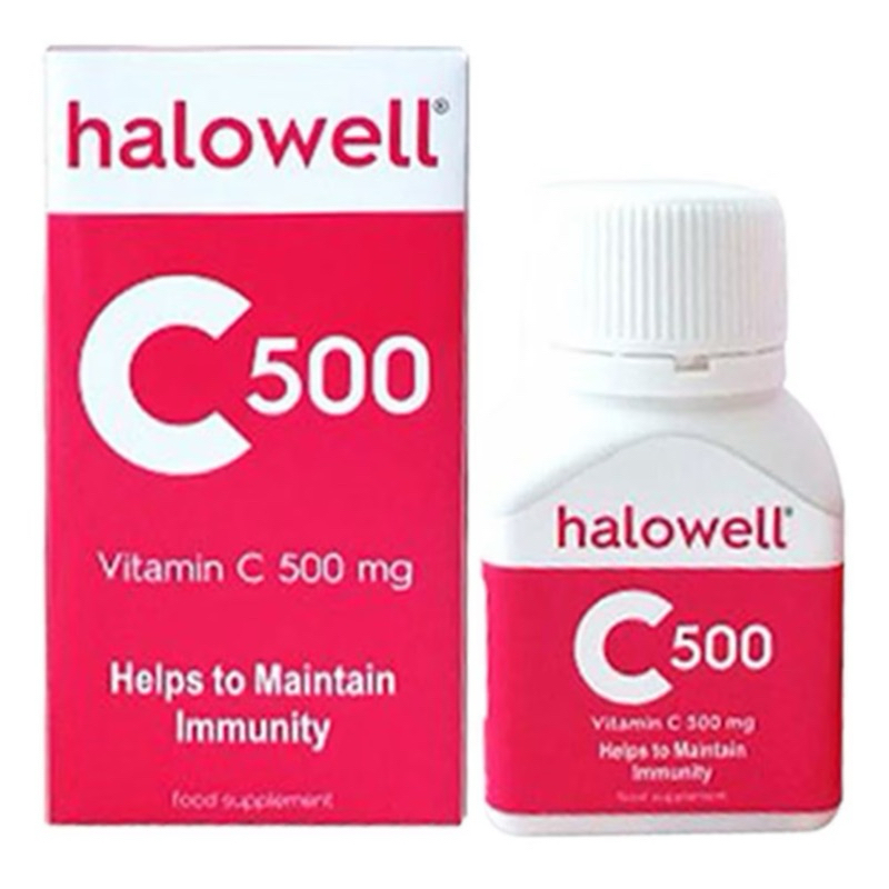 Halowell Vitamin C 500mg 30 tablet