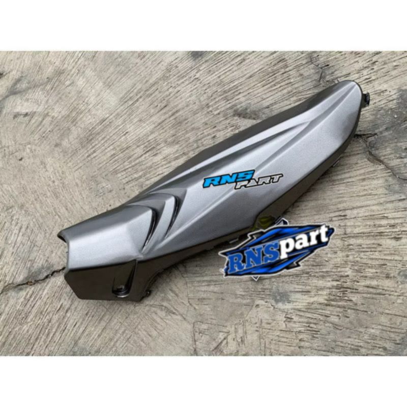 ￼cover leksild FU facelift body tengah satria fu faselit warna abu abu