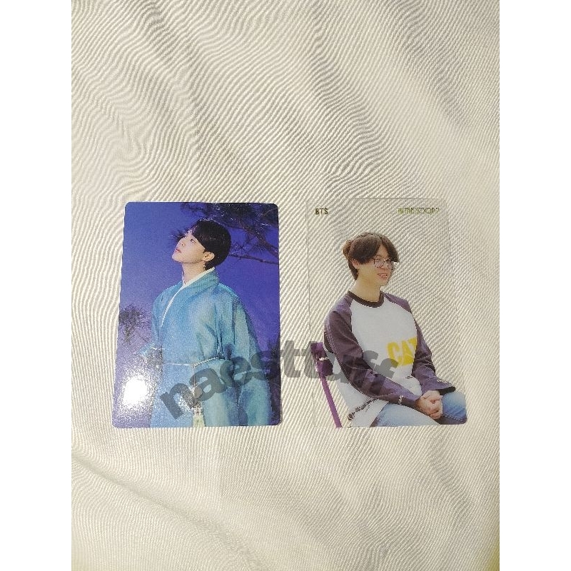 PHOTOCARD JIMIN BTS DALMAJUNG & JIMIN IN THE SOOP
