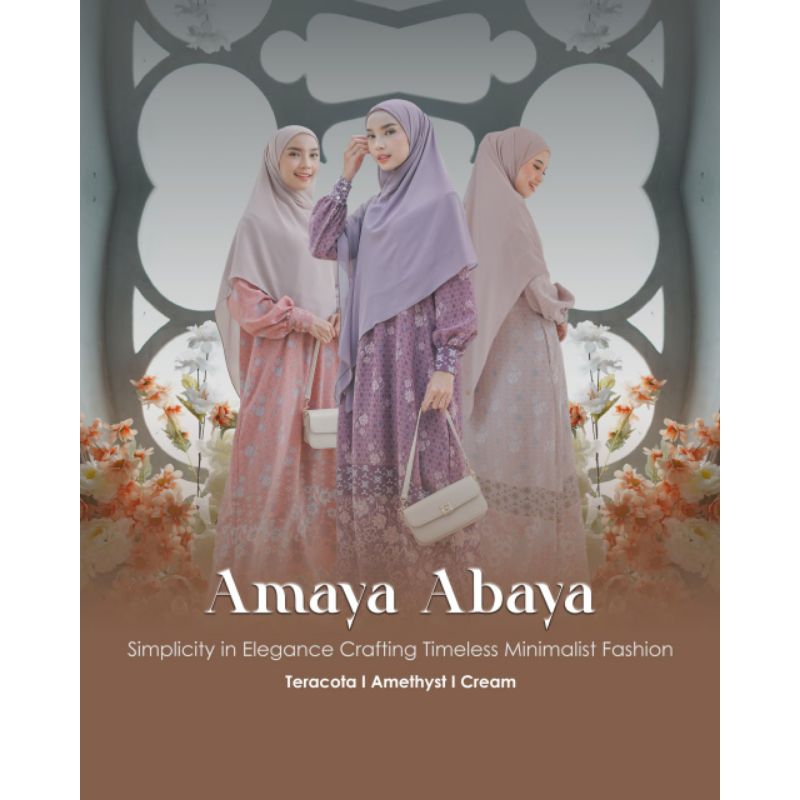 AMAYA ABAYA by Jasmine Lidia Hadiwinoto
