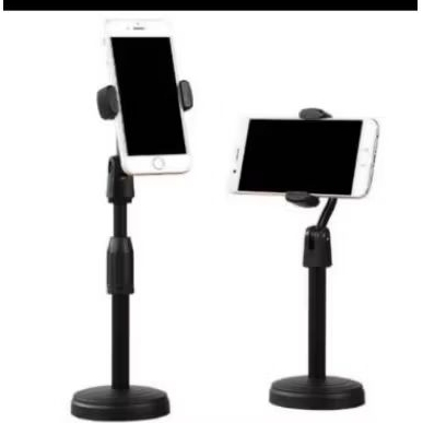 STAND PHONE holder HD25 tiang stand tatakan Hp live broadcasting